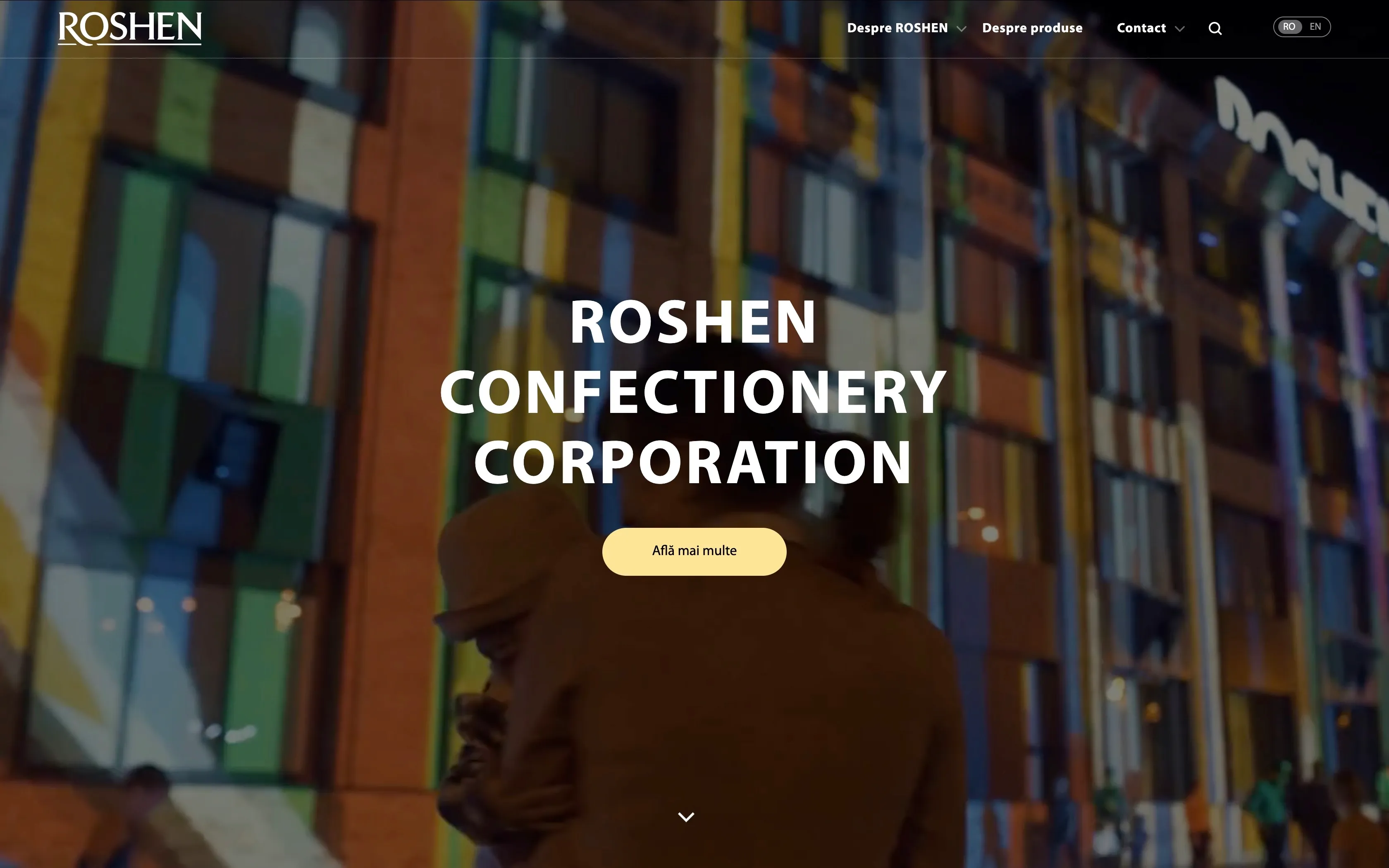Roshen website